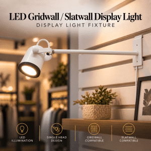 LED Gridwall / Slatwall Display Light