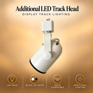 Additional LED Track Head for Display Track Lighting